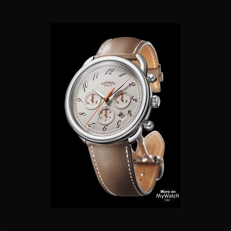 Watch Hermès Arceau chrono Alezan 